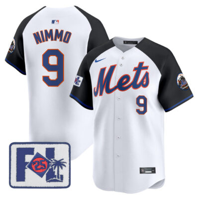 New York Mets 2025 Spring Training Patch Vapor Premier Limited Jersey - Alternate Brandon Nimmo