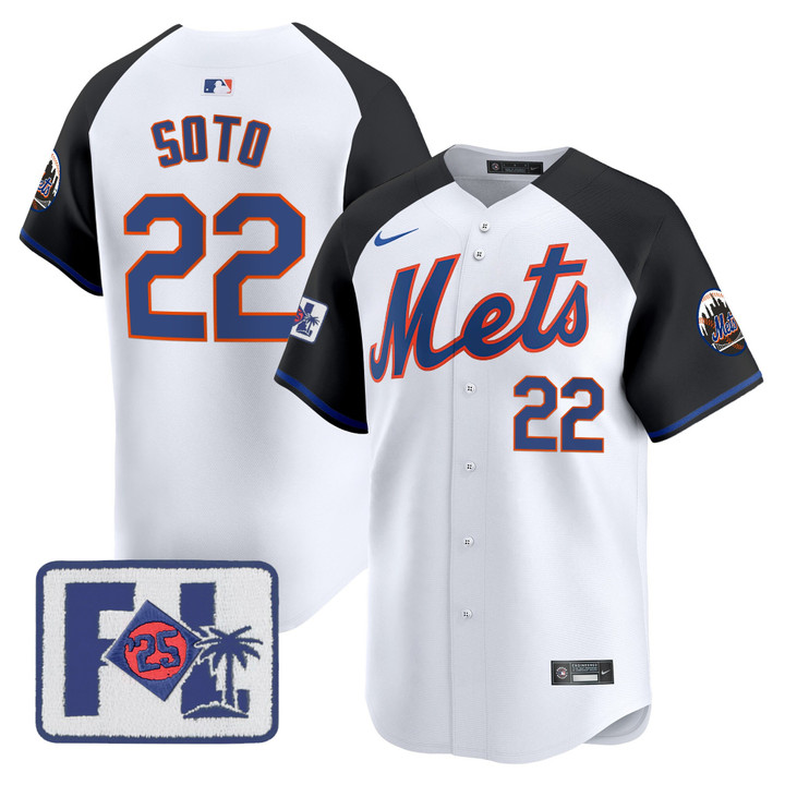 New York Mets 2025 Spring Training Patch Vapor Premier Limited Jersey - Alternate Juan Soto