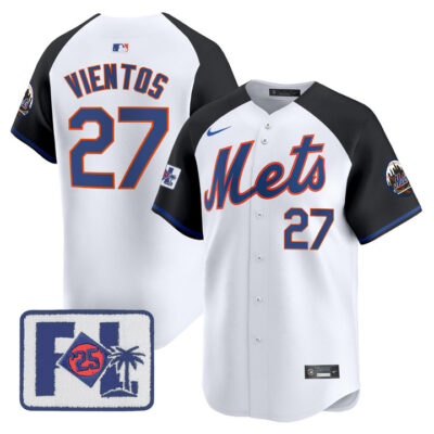 New York Mets 2025 Spring Training Patch Vapor Premier Limited Jersey - Alternate Mark Vientos