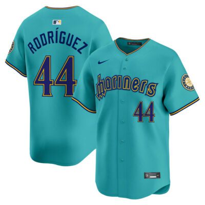 Seattle Mariners 2025 Vapor Premier Limited Jersey - Aqua Julio Rodriguez