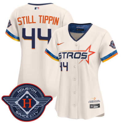 Women's Houston Astros 2025 City Connect Vapor Premier Limited Jersey - Cream Still Tippin
