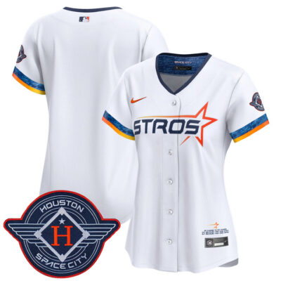 Women's Houston Astros 2025 City Connect Vapor Premier Limited Jersey - White Team