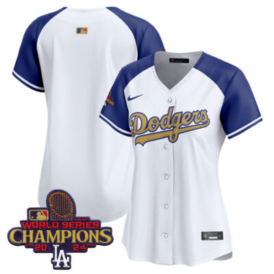 Women's LA Dodgers 2025 Gold Vapor Premier Limited Jersey - Alternate Team