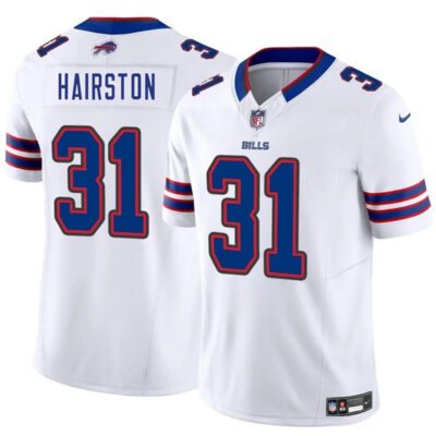 Buffalo Bills #31 Maxwell Hairston White 2025 Draft F.U.S.E. Vapor Untouchable Limited Football Stitched Jersey