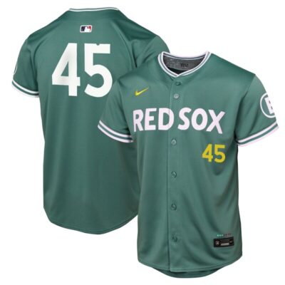Pedro Martinez Boston Red Sox Youth 2025 City Connect Limited Retired Player Jersey - Green