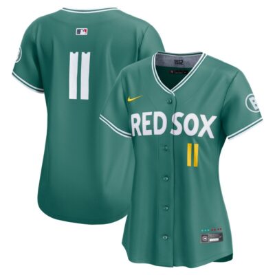 Rafael Devers Boston Red Sox Women's 2025 City Connect Limited Jersey - Green