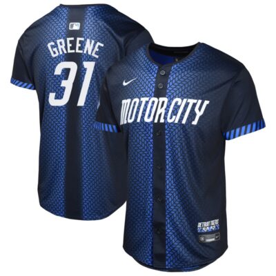 Riley Greene Detroit Tigers Youth City Connect Limited Jersey - Navy