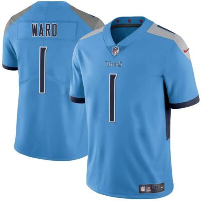 Tennessee Titans #1 Cameron Ward Blue 2025 Draft Vapor Untouchable Football Stitched Jersey