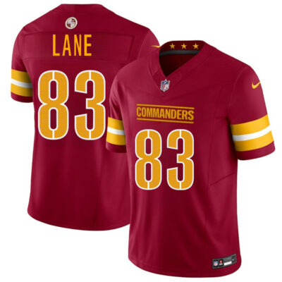 Washington Commanders #83 Jaylin Lane Burgundy 2025 Draft F.U.S.E. Vapor Limited Football Stitched Jersey