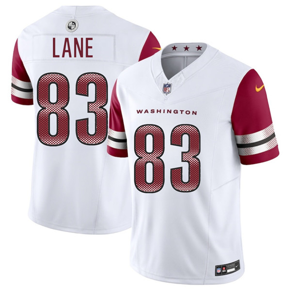 Washington Commanders #83 Jaylin Lane White 2025 Draft F.U.S.E. Vapor Limited Football Stitched Jersey