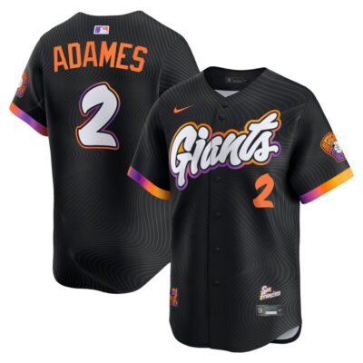 Willy Adames San Francisco Giants 2025 City Connect Limited Jersey - Black