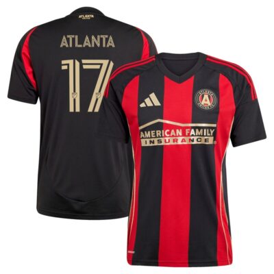 #17 Atlanta United FC 2025 The Connector Replica Player Jersey - Black