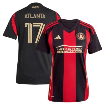 #17 Atlanta United FC Women's 2025 The Connector Replica Player Jersey - Black
