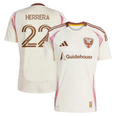 Aaron Herrera D.C. United 2025 The Soul Kit Replica Player Jersey - Natural