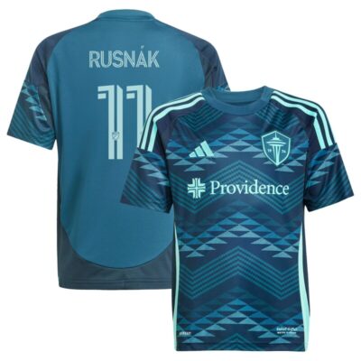 Albert Rusnak Seattle Sounders FC Youth 2025 The Salish Sea Kit Replica Player Jersey - Blue