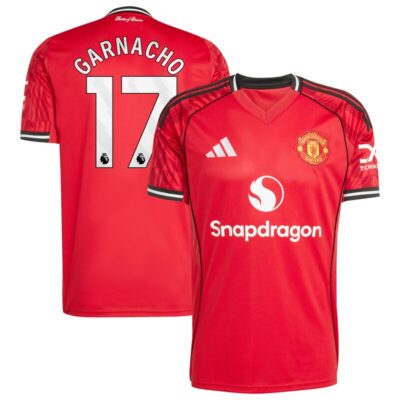 Alejandro Garnacho Manchester United Home 2025/26 Replica Player Jersey - Red