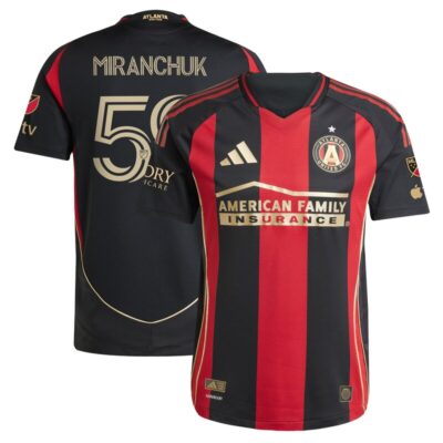 Aleksei Miranchuk Atlanta United FC 2025 The Connector Player Jersey - Black
