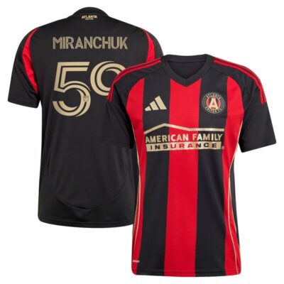 Aleksei Miranchuk Atlanta United FC 2025 The Connector Replica Player Jersey - Black