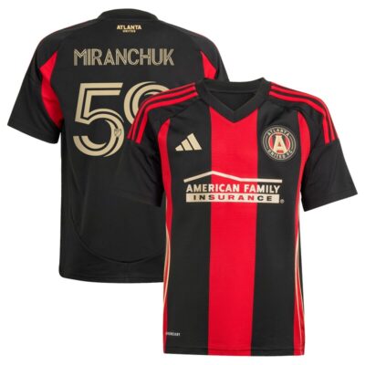 Aleksei Miranchuk Atlanta United FC Youth 2025 The Connector Replica Player Jersey - Black