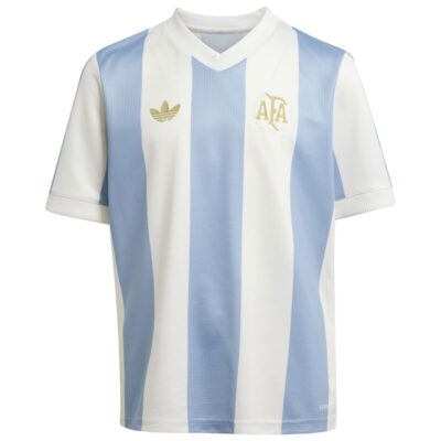 Argentina National Team Originals Youth 50th Anniversary Replica Jersey - Light Blue