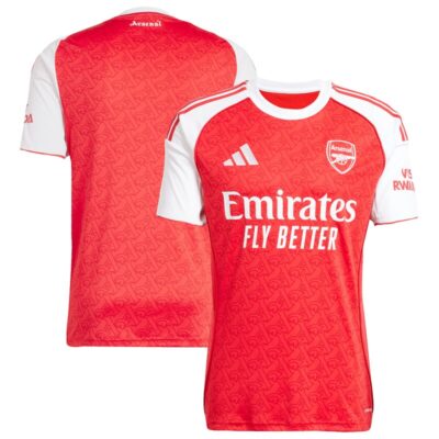 Arsenal 2025/26 Home Replica Jersey - Red