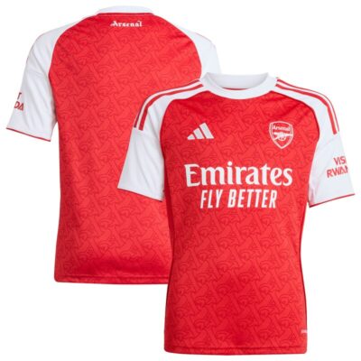 Arsenal Youth 2025/26 Home Replica Jersey - Red