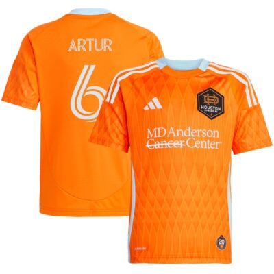 Artur Houston Dynamo FC Youth 2025 Season 20 Replica Player Jersey - Orange