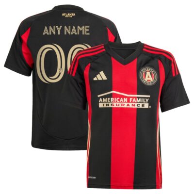 Atlanta United FC Youth 2025 The Connector Replica Custom Jersey - Black