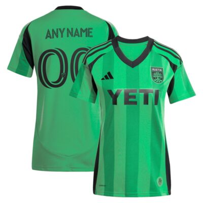 Austin FC Youth 2025 The Heartbeat Kit Replica Custom Jersey - Green