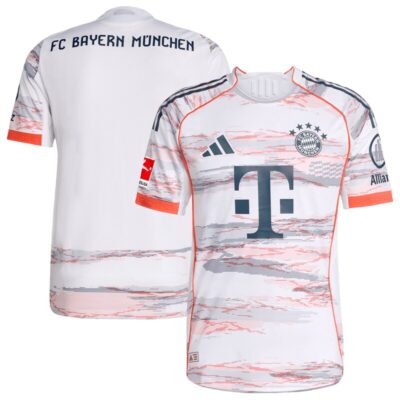 Bayern Munich 2025/26 Away Jersey - White