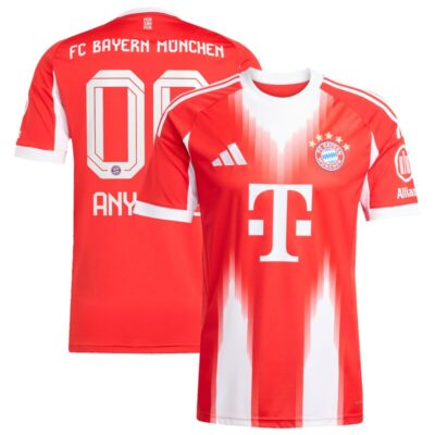 Bayern Munich 2025/26 Home Replica Custom Jersey - Red