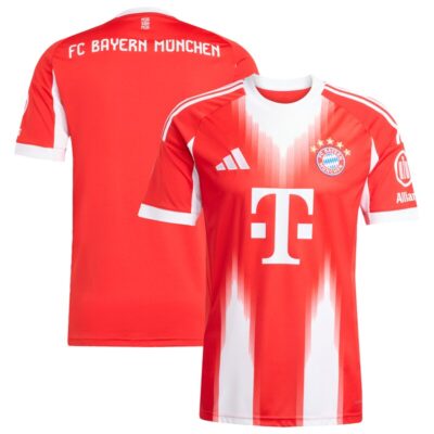 Bayern Munich 2025/26 Home Replica Jersey - Red