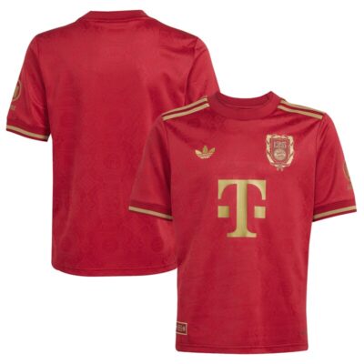 Bayern Munich Youth 125th Anniversary Replica Jersey - Red