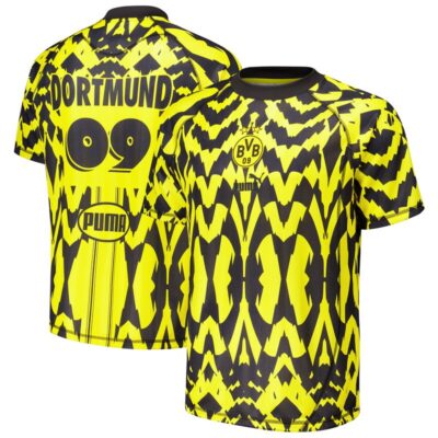 Borussia Dortmund Statement Retro Jersey - Yellow