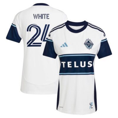 Brian White Vancouver Whitecaps FC Women's 2025 The Peak Replica Player Jersey - White