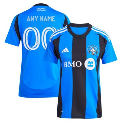 CF Montreal Women's 2025 Montreal Original Replica Custom Jersey - Blue