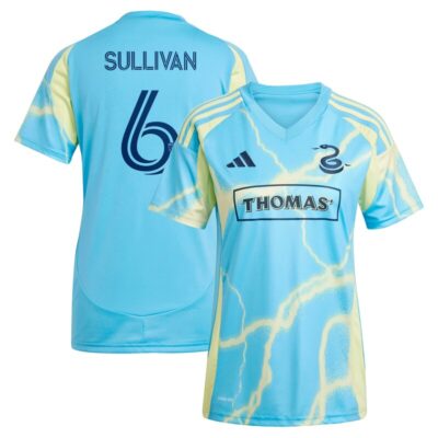 Cavan Sullivan Philadelphia Union Women's 2025 The Voltage Kit Replica Player Jersey - Blue