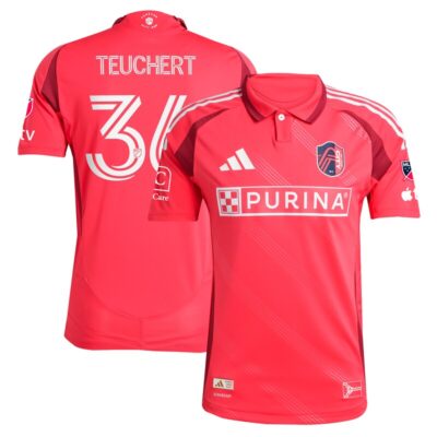 Cedric Teuchert St. Louis City SC 2025 Forever CITY Red Player Jersey - Red