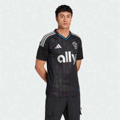 Charlotte FC 2025 Fortress Kit Replica Jersey - Black