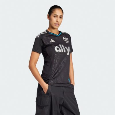 Charlotte FC Women's 2025 Fortress Kit Replica Jersey - Black
