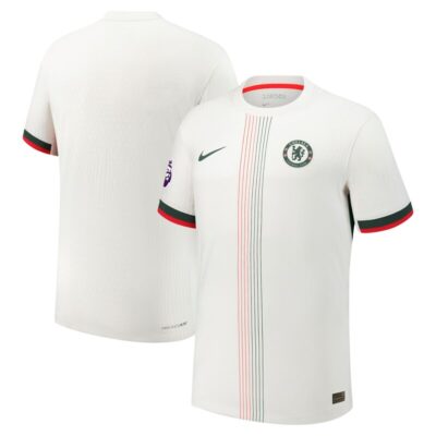 Chelsea 2025/26 Away Jersey with Patch - Cream