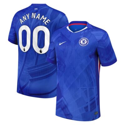Chelsea 2025/26 Home Replica Custom Jersey - Blue