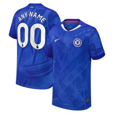 Chelsea Youth 2025/26 Home Replica Custom Jersey - Blue