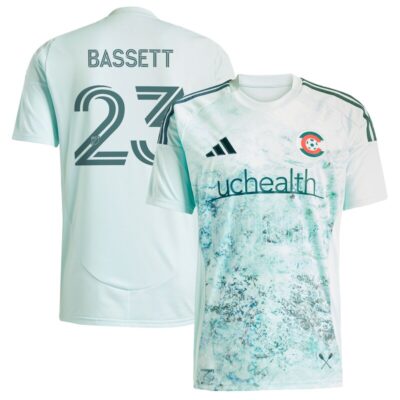 Cole Bassett Colorado Rapids 2025 Headwaters Replica Player Jersey - Green