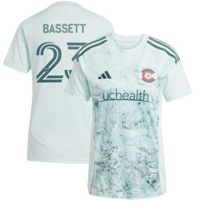 Cole Bassett Colorado Rapids Women's 2025 Headwaters Replica Player Jersey - Green