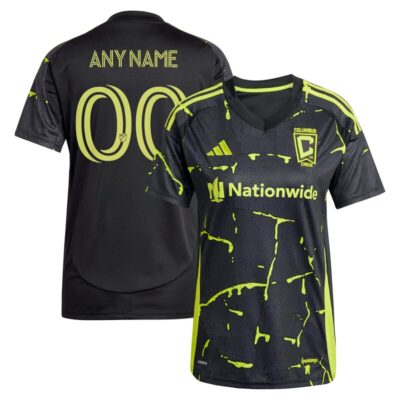Columbus Crew Women's 2025 The Goosebumps Kit Replica Custom Jersey - Black