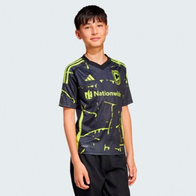 Columbus Crew Youth 2025 The Goosebumps Kit Replica Jersey - Black