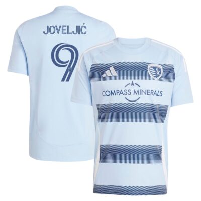 Dejan Joveljic Sporting Kansas City 2025 One KC Replica Player Jersey - Light Blue