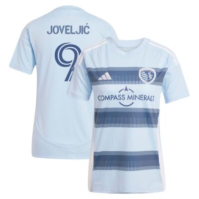 Dejan Joveljic Sporting Kansas City Women's 2025 One KC Replica Player Jersey - Light Blue