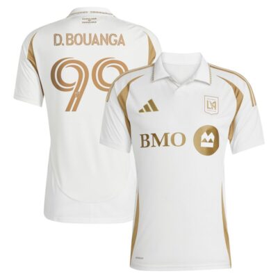 Denis Bouanga LAFC 2025 Secondary Replica Player Jersey - White